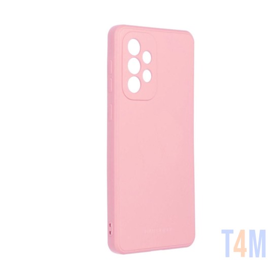 Silicone Case with Camera Shield for Samsung Galaxy A33 5g Pink